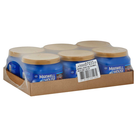 Maxwell House 100 Percent Colombian Ground Coffee, 1.531 Pound -- 6 per case