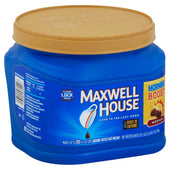Maxwell House Morning Boost Ground Coffee, 1.668 Pound -- 6 per case.