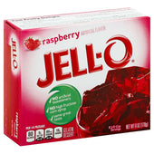 Jello Raspberry Gelatin, 6 Ounce -- 24 Case