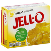 Kraft Jello O Gelatin Lemon Dessert, 6 Ounce -- 24 per case.