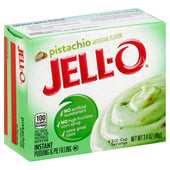 Jello Instant Pistachio Pudding, 3.4 Ounce -- 24 Case