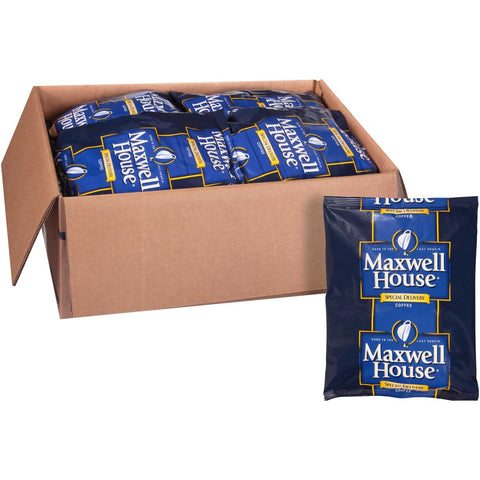 Maxwell House Special Delivery Ground Coffee - 1.8 oz. filter pack, 112 packs per case