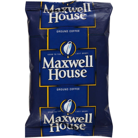 Maxwell House Ground Coffee - 2.5 oz. fractional pack, 152 packs per case