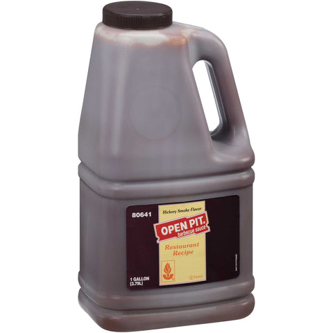Open Pit Hickory Barbecue Sauce Jug, 1 Gallon -- 4 per Case