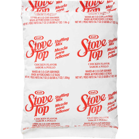 Stove Top Chicken Flavored Stuffing 6 Case 3.6 Pound