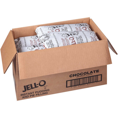 Pudding Jello Instant Chocolate 12 Case 28 Ounce