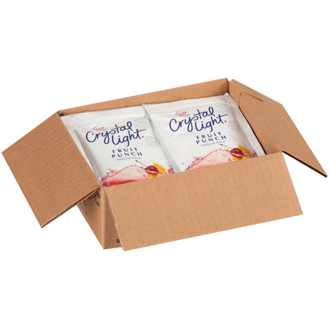 Crystal Light Fruit Punch 12 Envelopes Per Case - Each Makes 2 Gallons