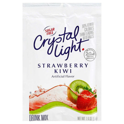 Crystal Light Strawberry Kiwi, 1.9 ounce -- 12 Envelopes Per Case
