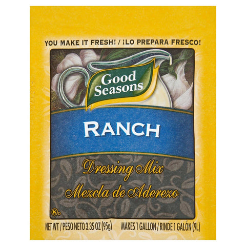 Dressing Good Seasons Ranch Salad Dry Mixed, 3.2 Ounce -- 20 per Case