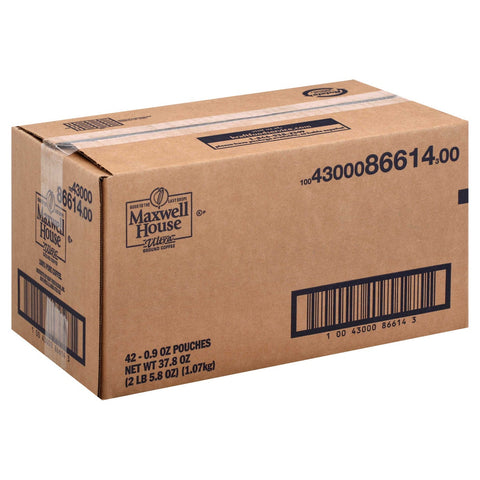 Maxwell House Ultra Ground Coffee, 0.9 Ounce -- 42 per case.