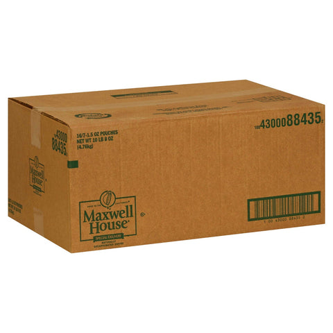 Maxwell House Special Delivery Decaf Ground Coffee - 1.5 oz. pouch, 112 pouches per case