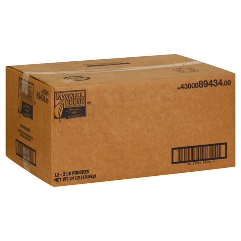 Maxwell House Ground Coffee - 12/2 lb. bags per box, 6 boxes per case