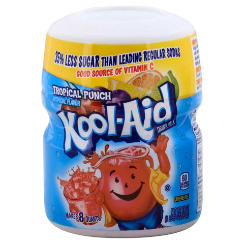 Kool-Aid Tropical Punch Beverage 12 Case 19 Ounce
