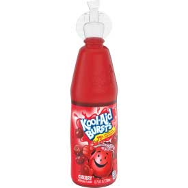 Kool-Aid Bursts Cherry Ready-to-Drink Juice Bottle, 6.75 ounce -- 12 per case