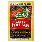 Good Seasons Zesty Italian Dressing Mixed, 0.6 Ounce -- 24 Case