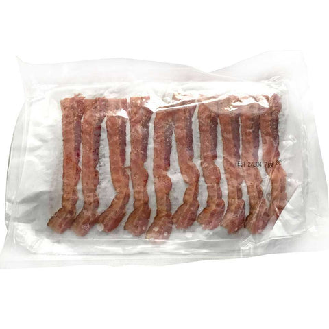 Patrick Cudahy Golden Crisp Fully Cooked Packaged Bacon Strips, 1.8 Pound -- 2 per case.