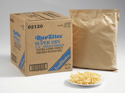 Lamb Weston Rus Ettes Shoestring Potato French Fry, 6 Pound -- 6 per case.