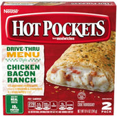 Hot Pockets Chicken Bacon Ranch Sandwich, 8.5 Ounce -- 8 per case