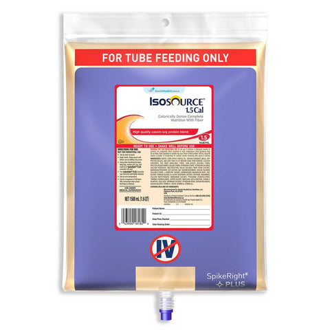 Nestle Isosource 1.5 Cal Malnutrition Tube Feeding, 50.7 Fluid Ounce -- 4 per case.
