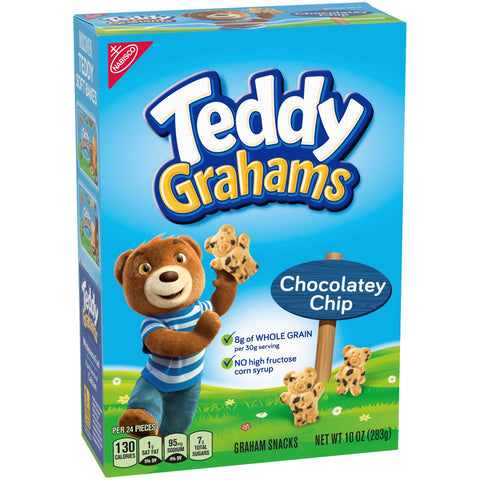 Teddy Grahams Chocolate Chip - 10 oz. box, 6 per case