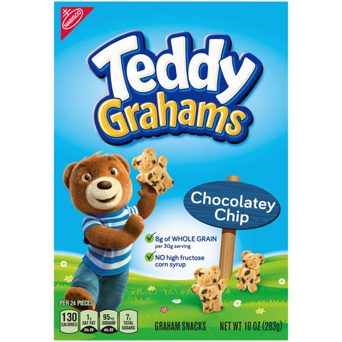 Teddy Grahams Chocolate Chip - 10 oz. box, 6 per case
