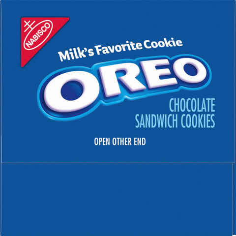 Nabisco Oreo Chocolate Cream Sandwich Cookies, 5.25 Ounce -- 12 per case.
