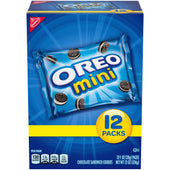 Kraft Nabisco Multipacks Oreo Mini Sandwich Cookies, 12 Ounce -- 4 per case.