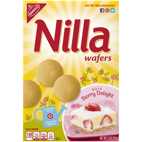 Nilla Wafer Cookie, 11 Ounce -- 12 per case.