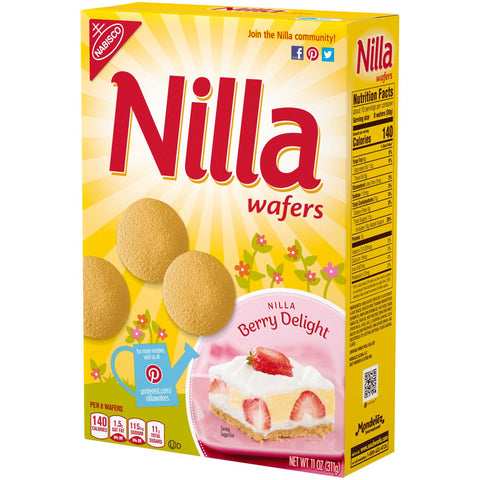 Nilla Wafer Cookie, 11 Ounce -- 12 per case.