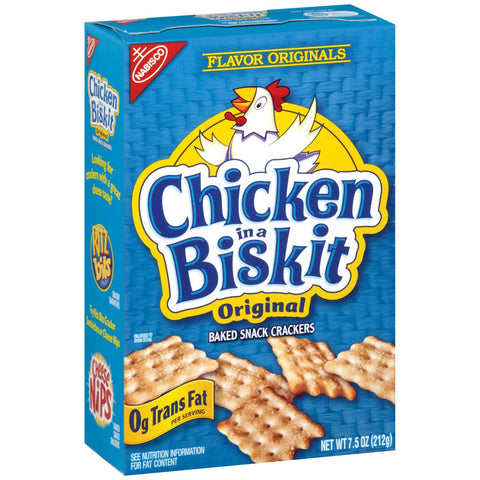 Chicken in a Biskit Original Crackers, 7.5 Ounce -- 6 per case