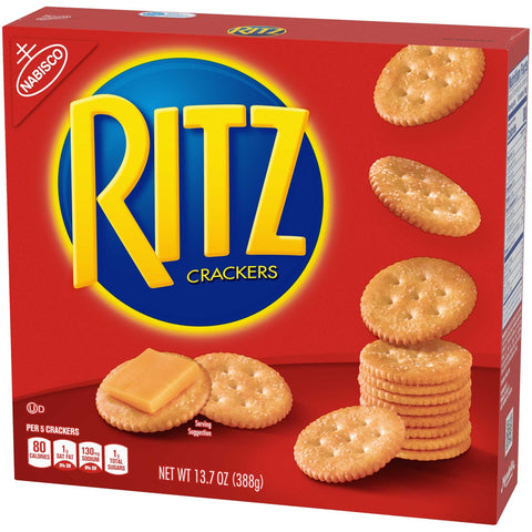 Nabisco Ritz Original Cracker, 13.7 Ounce -- 12 per case.