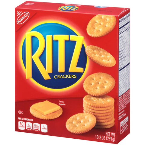 Nabisco Ritz Original Cracker, 10.3 Ounce -- 6 per case.