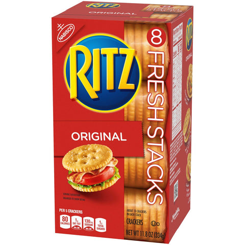 Nabisco Ritz Original Fresh Stacks Cracker, 11.8 Ounce -- 6 per case.