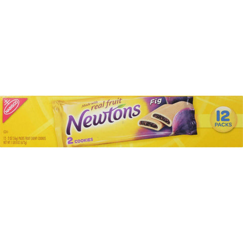 Fig Newton Single Serve - 2 oz. pack, 48 per case