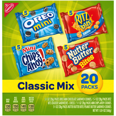 Nabisco Cookies - Classic Mix -- 80 per case.