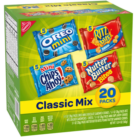 Nabisco Cookies - Classic Mix -- 80 per case.
