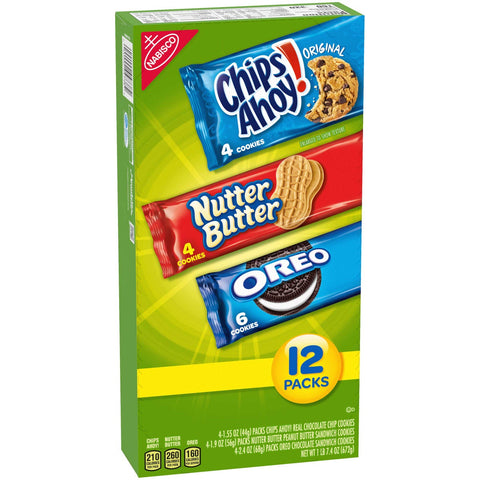 Nabisco Single Serve Variety Cookies -- 98 per case