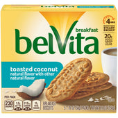 Belvita Breakfast Toasted Coconut Biscuit, 1.76 Ounce -- 30 per case.