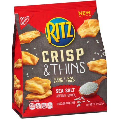 Ritz Sea Salt Cracker, 7.1 Ounce -- 6 per case.