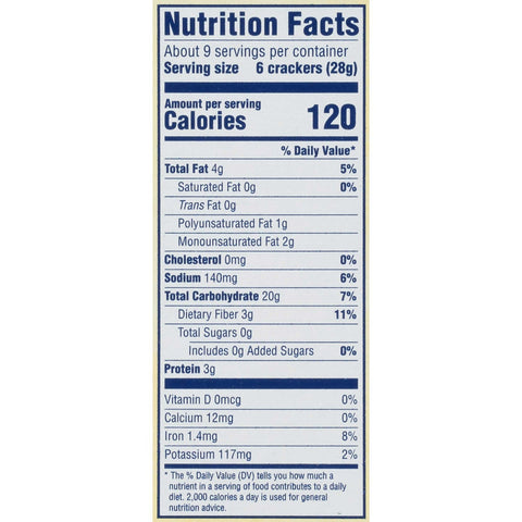 Nabisco Triscuit Cracked Pepper and Olive Oil Crackers, 8.5 Ounce -- 6 per case.