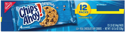 Chips Ahoy Single Serve Soft and Chewy Cookies, 1.55 Ounce -- 48 per case