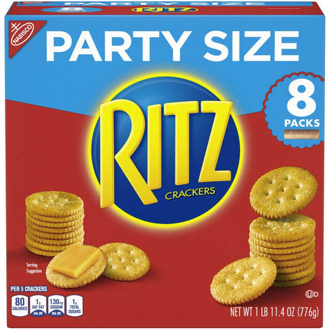 Ritz Party Size Cracker, 27.4 Ounce -- 6 per case