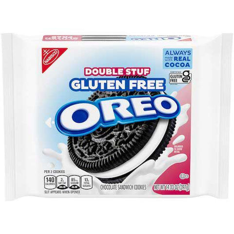 Oreo Gluten Free Double Stuff Sandwich Cookie, 14.03 Ounce -- 12 per case