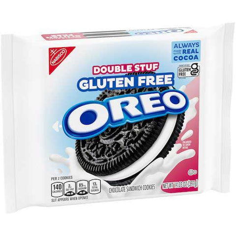 Oreo Gluten Free Double Stuff Sandwich Cookie, 14.03 Ounce -- 12 per case