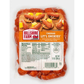 Hillshire Farm Cheddar Little Smokies Cocktail Link, 13 Ounce -- 12 per case.