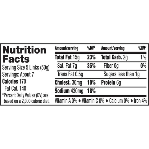 Hillshire Farm Cocktail Little Beef Frank, 13 Ounce -- 12 per case.