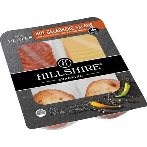 Hillshire Snacking Small Plates Hot Calabrese Salame, 2.76 Ounce -- 12 per case.