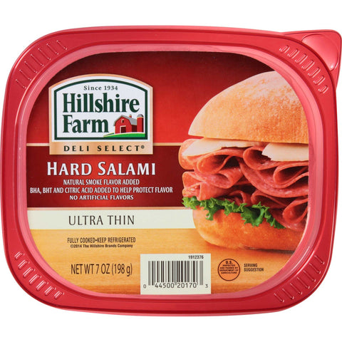 Hillshire Farm Hard Salami, 7 Ounce -- 9 per case.