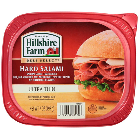 Hillshire Farm Hard Salami, 7 Ounce -- 9 per case.