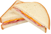 Hillshire Farm Smoky Ham and Cheddar Wedge Sandwich, 0.381 Pound -- 10 per case